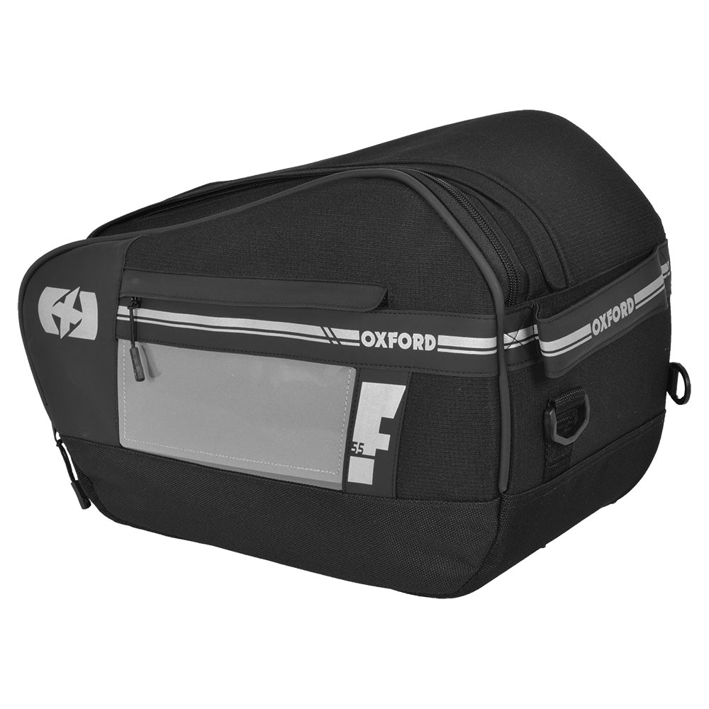 Oxford F1 Large Pannier Bag Black - 55 Litres