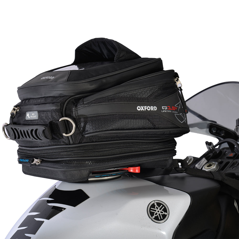 Oxford Q15R Tank Bag Black - 15 Litres