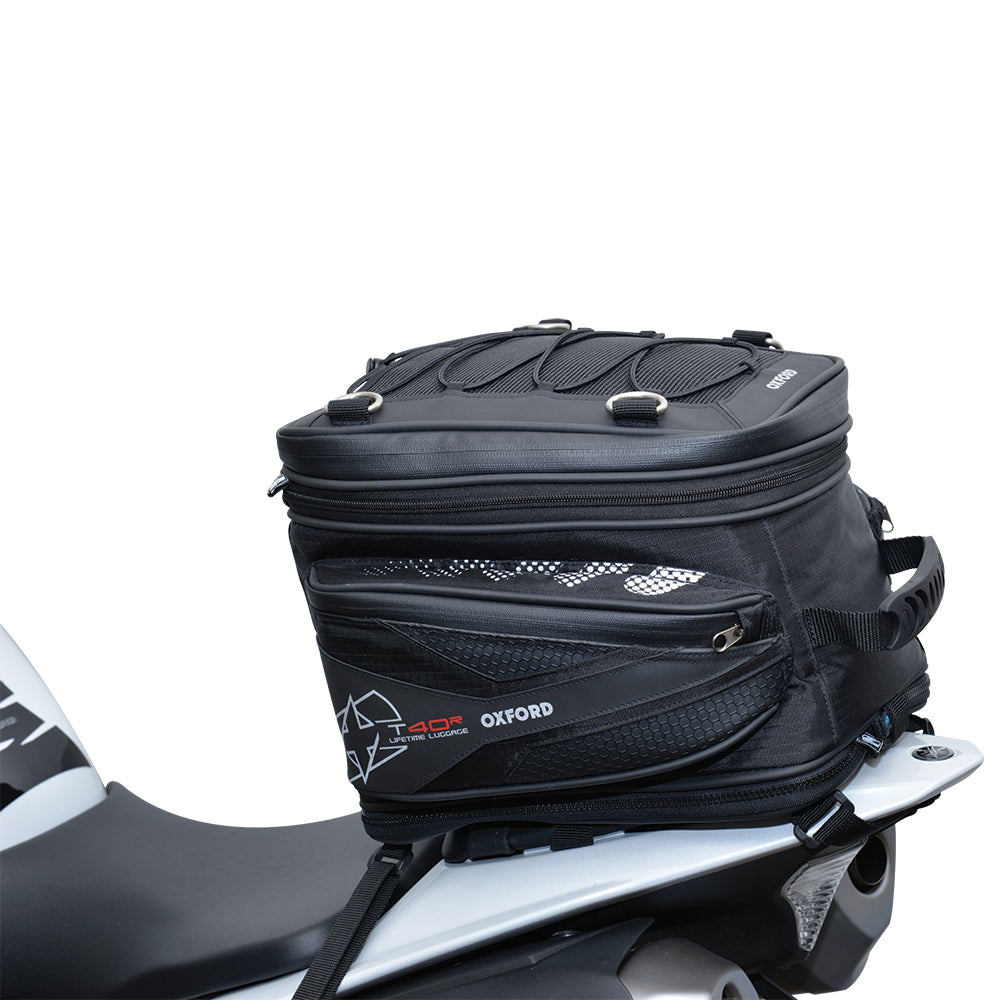 Oxford T40R Tail Bag Black - 40 Litres