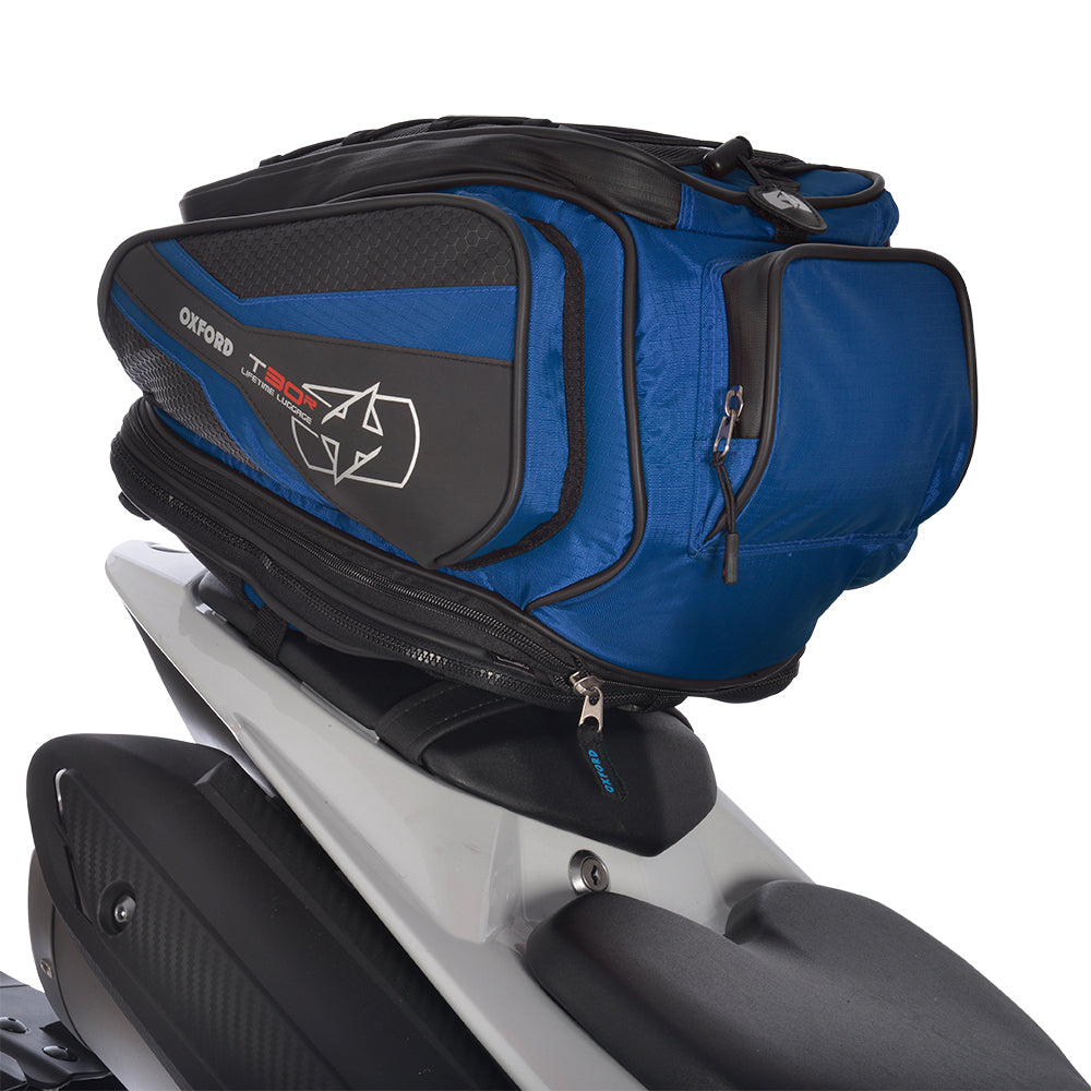 Oxford T30R Tail Bag Blue - 30 Litres