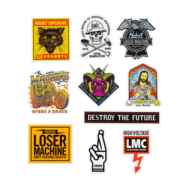 Loser Machine MC Stickers VII