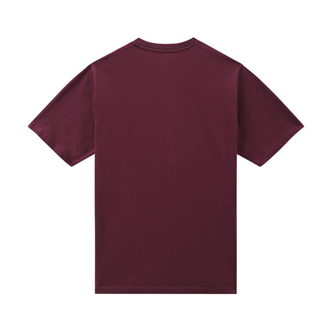 Dickies Icon Logo Ladies T-Shirt Maroon - FREE UK Shipping, FREE 365 Day Returns | Moto Central