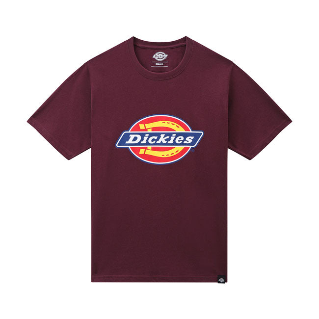 Dickies Icon Logo Ladies T-Shirt Maroon