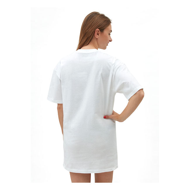 Dickies Ladies T-Shirt Dress White