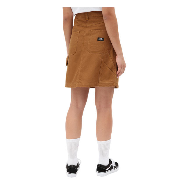 Dickies Shongaloo Ladies Skirt Brown Duck