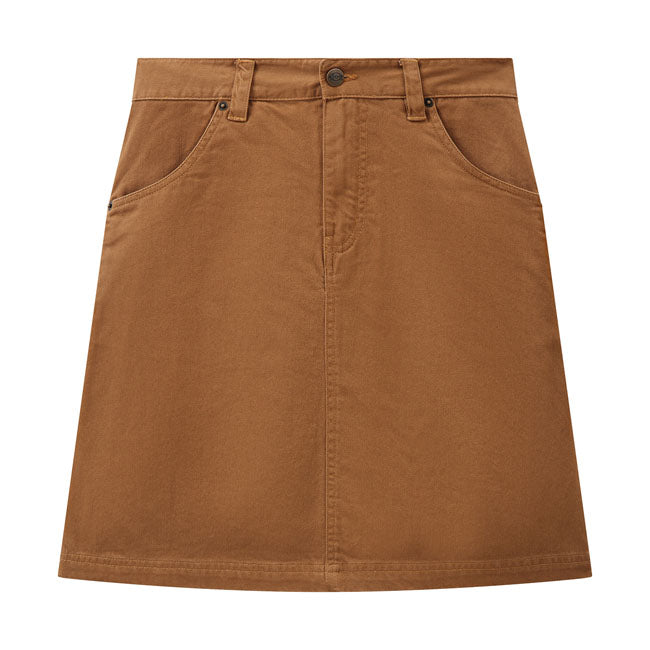 Dickies Shongaloo Ladies Skirt Brown Duck