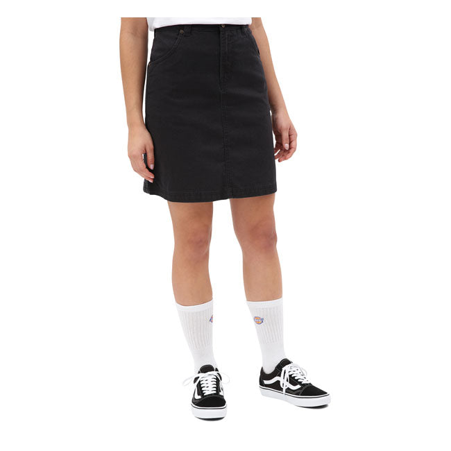 Dickies Shongaloo Ladies Skirt Black