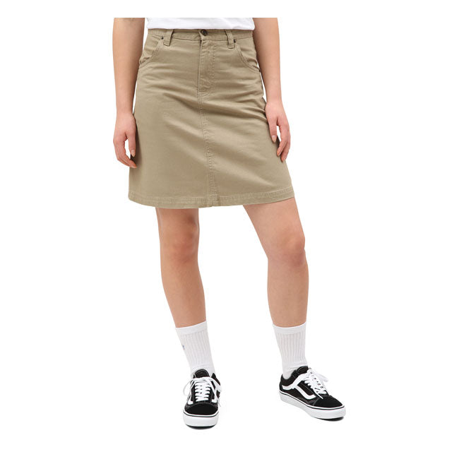 Dickies Shongaloo Ladies Skirt Khaki