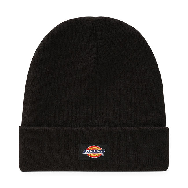 Dickies Gibsland Beanie Black - FREE UK Shipping, FREE 365 Day Returns | Moto Central