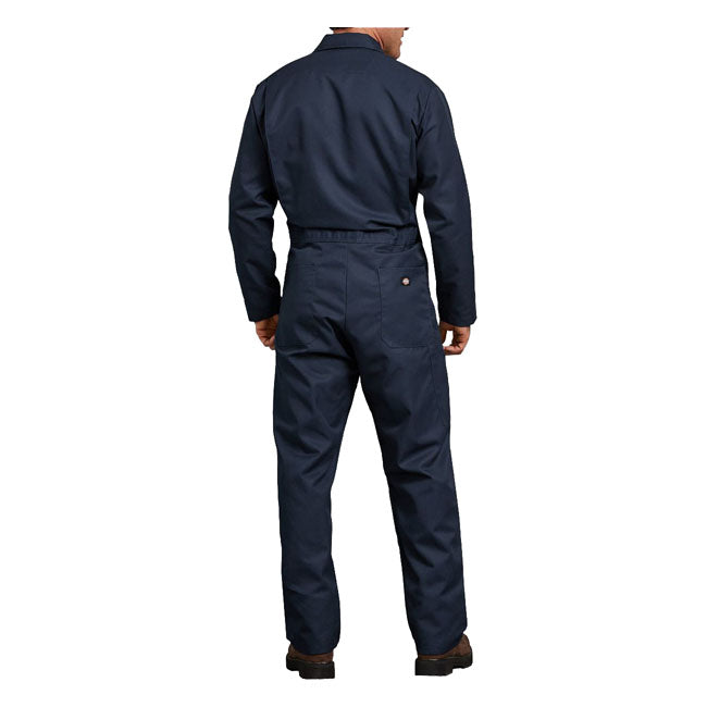 Dickies Blended Coverall Dark Navy - FREE UK Shipping, FREE 365 Day Returns | Moto Central