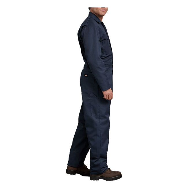 Dickies Blended Coverall Dark Navy - FREE UK Shipping, FREE 365 Day Returns | Moto Central