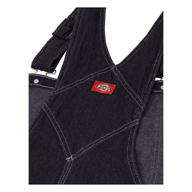 Dickies Bib Overall Black - FREE UK Shipping, FREE 365 Day Returns | Moto Central