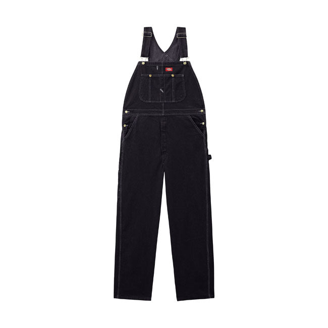 Dickies Bib Overall Black - FREE UK Shipping, FREE 365 Day Returns | Moto Central