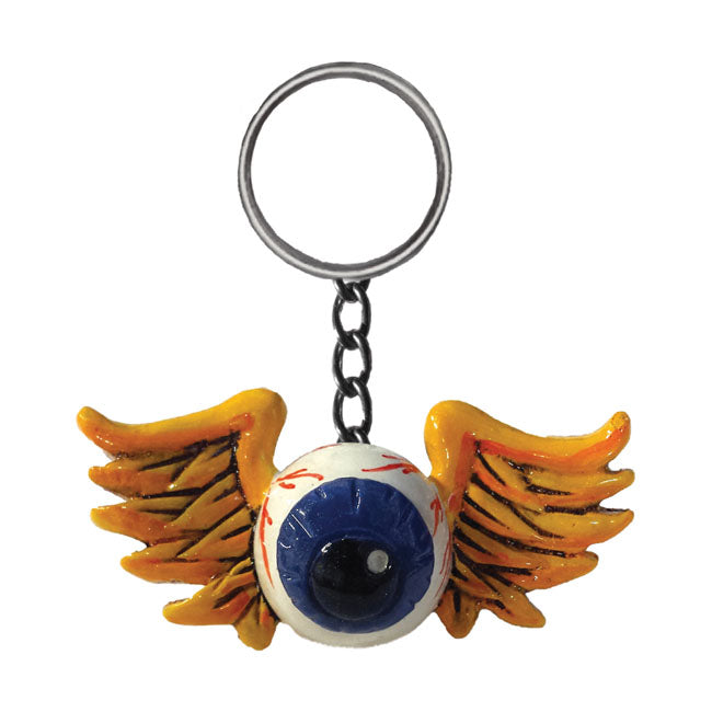 Lethal Threat Flying Eyeball Key Chain