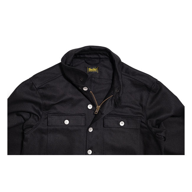 Bike Shed BSMC Resistant Overshirt Black - FREE UK Shipping, FREE 365 Day Returns | Moto Central