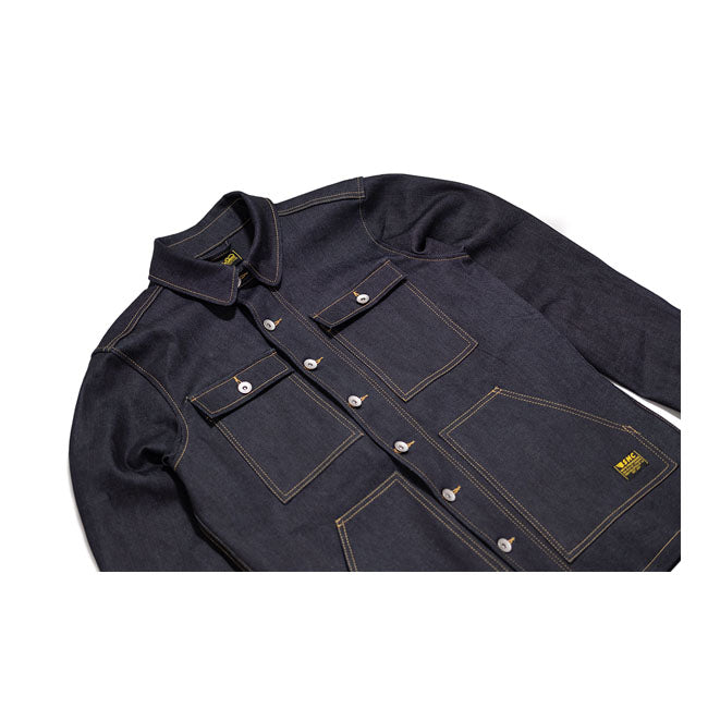 Bike Shed BSMC Resistant Overshirt Indigo Denim