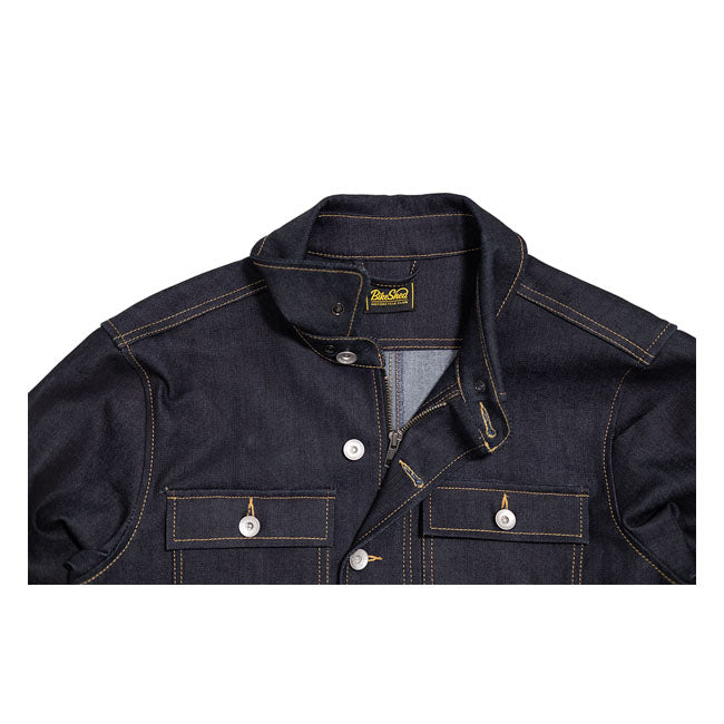 Bike Shed BSMC Resistant Overshirt Indigo Denim