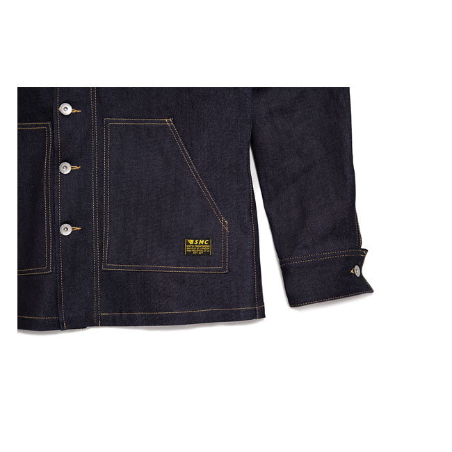 Bike Shed BSMC Resistant Overshirt Indigo Denim