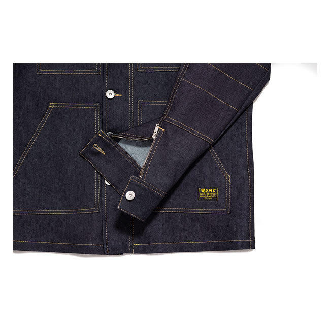 Bike Shed BSMC Resistant Overshirt Indigo Denim