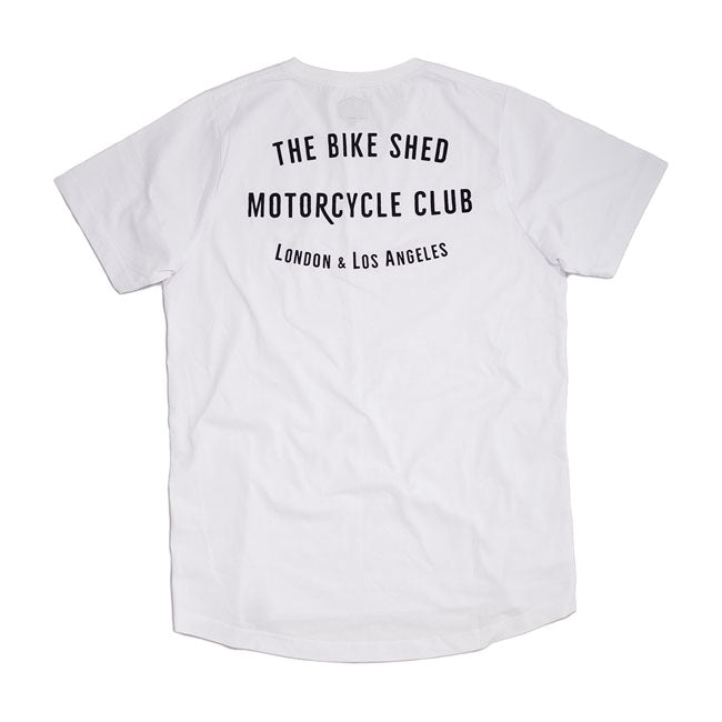 Bike Shed BSMC Club T-Shirt White