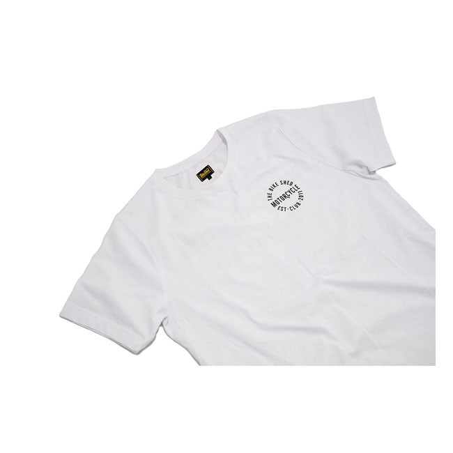 Bike Shed BSMC Club T-Shirt White