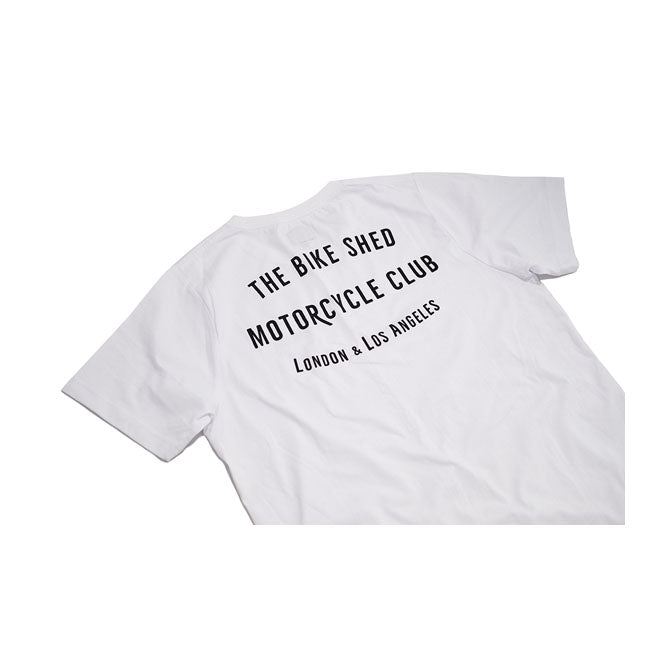 Bike Shed BSMC Club T-Shirt White