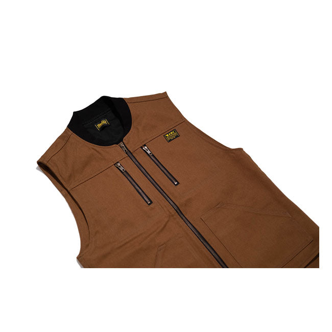 Bike Shed BSMC Utility Vest Tan