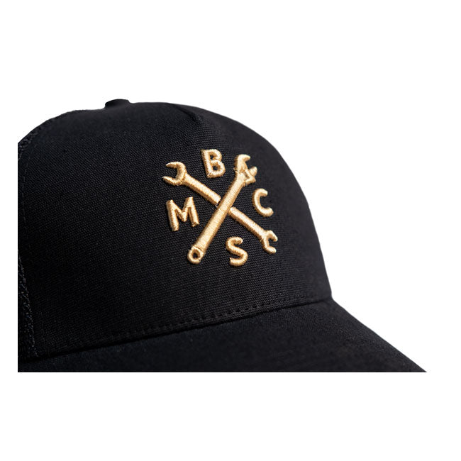 Bike Shed BSMC Spanners Cap Black / Gold