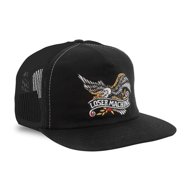 Loser Machine Glory Trucker Cap Black / Black