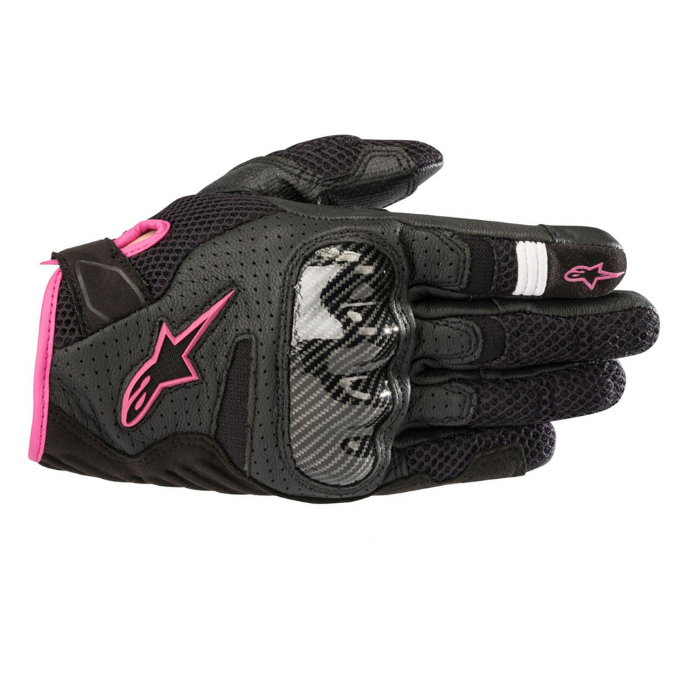 Alpinestars Stella SMX-1 Air V2 Ladies Gloves Black / Fuchsia