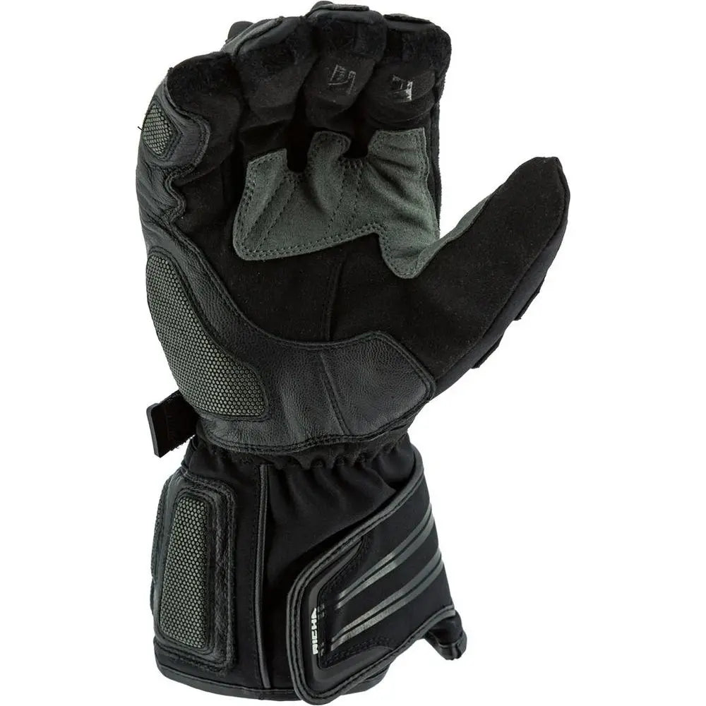 Richa Arctic Gore-Tex Gloves Black - FREE UK Shipping, FREE 365 Day Returns | Moto Central