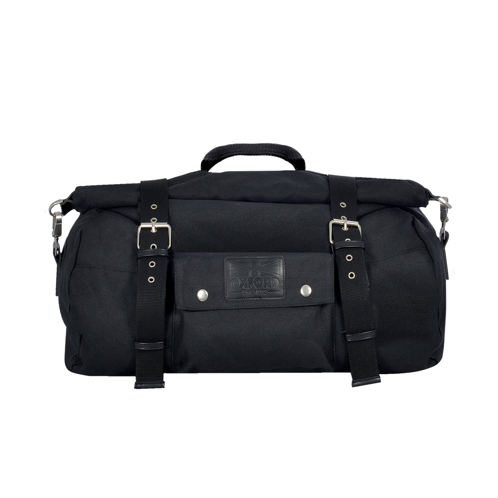 Oxford Heritage Roll Bag Black - 20 Litres