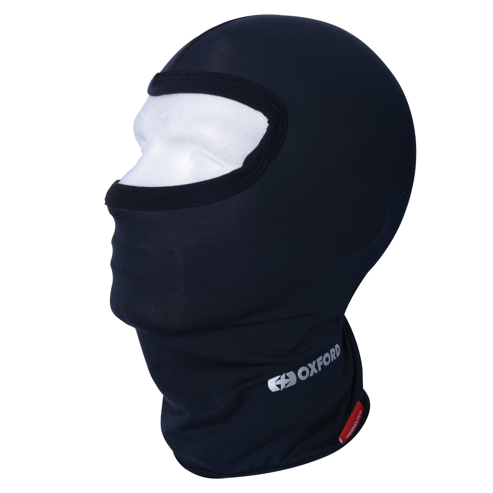 Oxford Thermolite Balaclava Black  - FREE UK Shipping, FREE 365 Day Returns | Moto Central