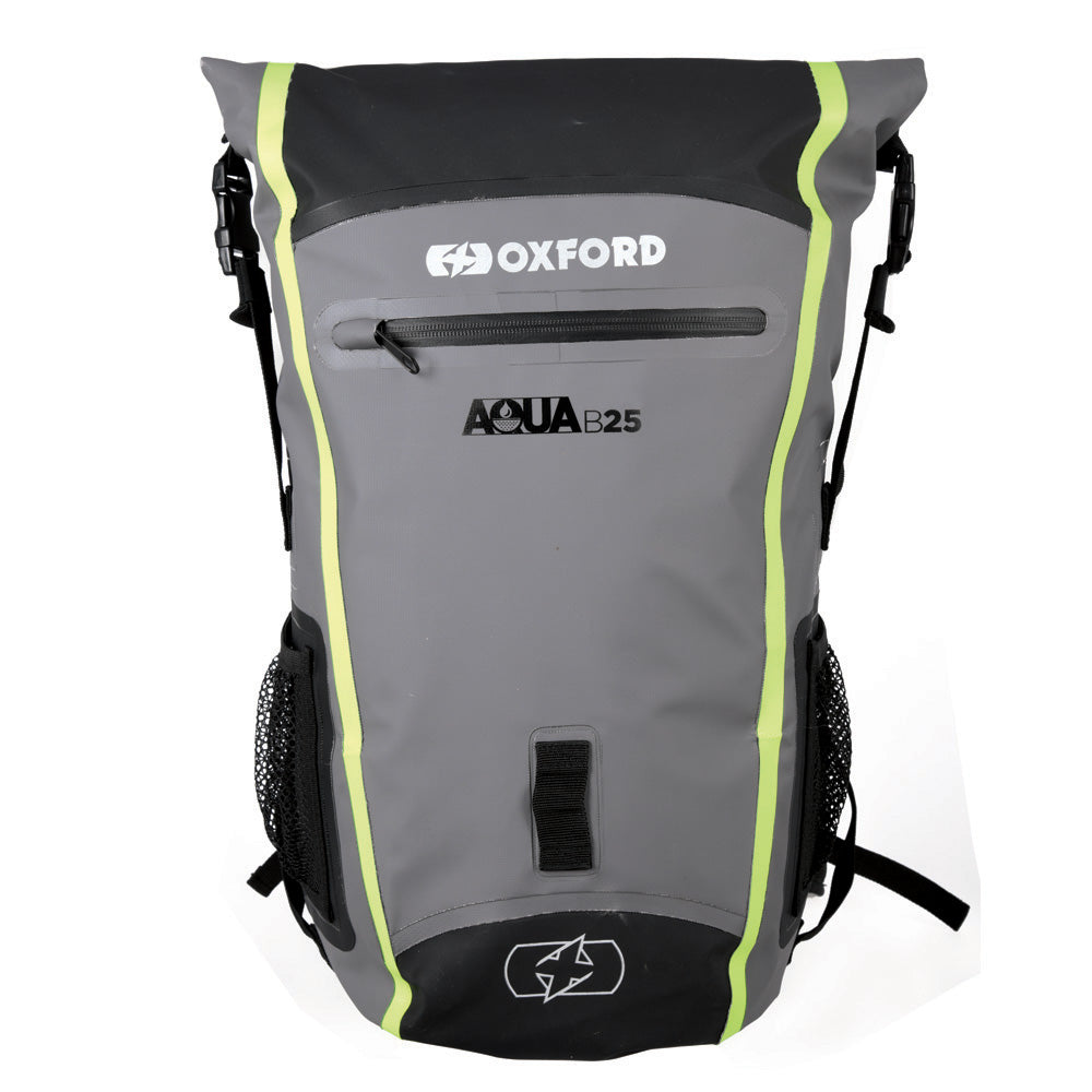 Oxford Aqua B25 Hydro Backpack Black / Grey / Fluo Yellow - 25 Litres