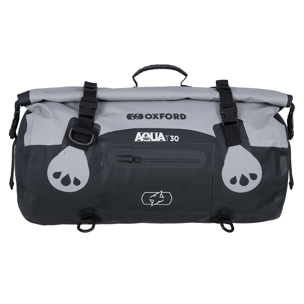 Oxford Aqua T30 Roll Bag Grey / Black - 30 Litres