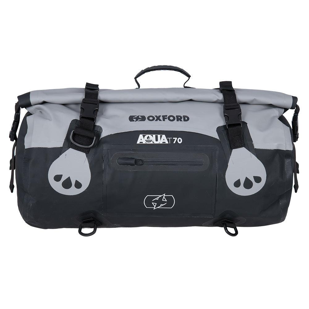 Oxford Aqua T70 Roll Bag Grey / Black - 70 Litres