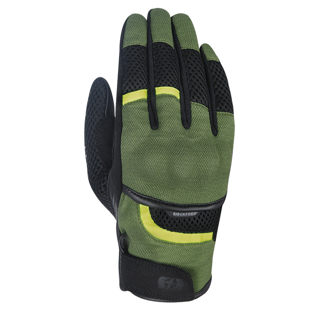 Oxford Brisbane Air Short Summer Gloves Green / Black