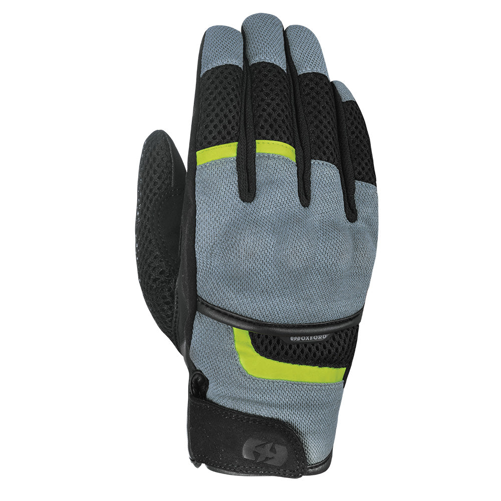 Oxford Brisbane Air Short Summer Gloves Charcoal / Black