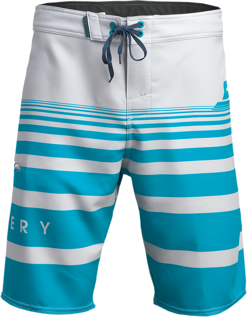 Slippery Glide Board Shorts Blue / Grey