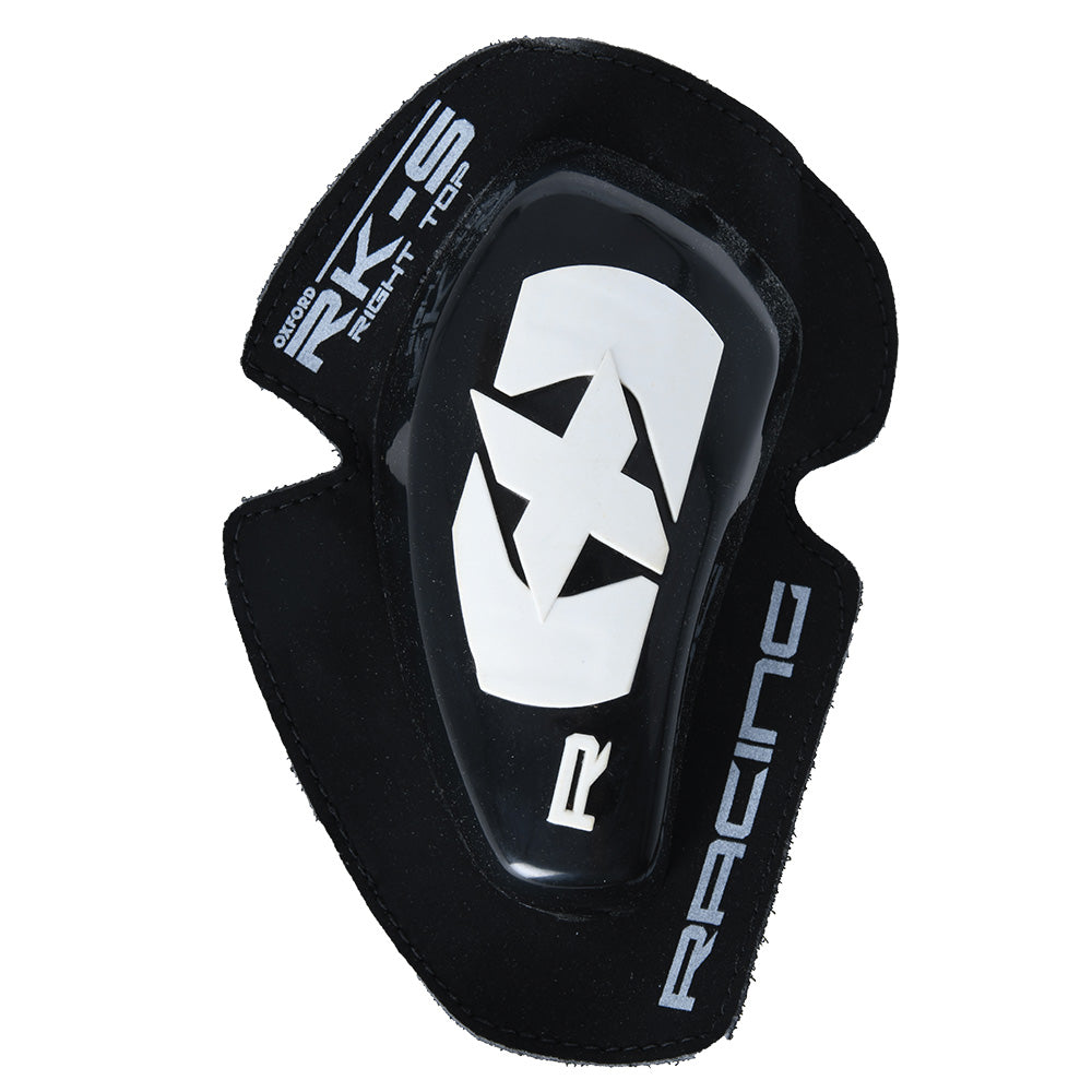 Oxford RK-S Knee Sliders Black / White