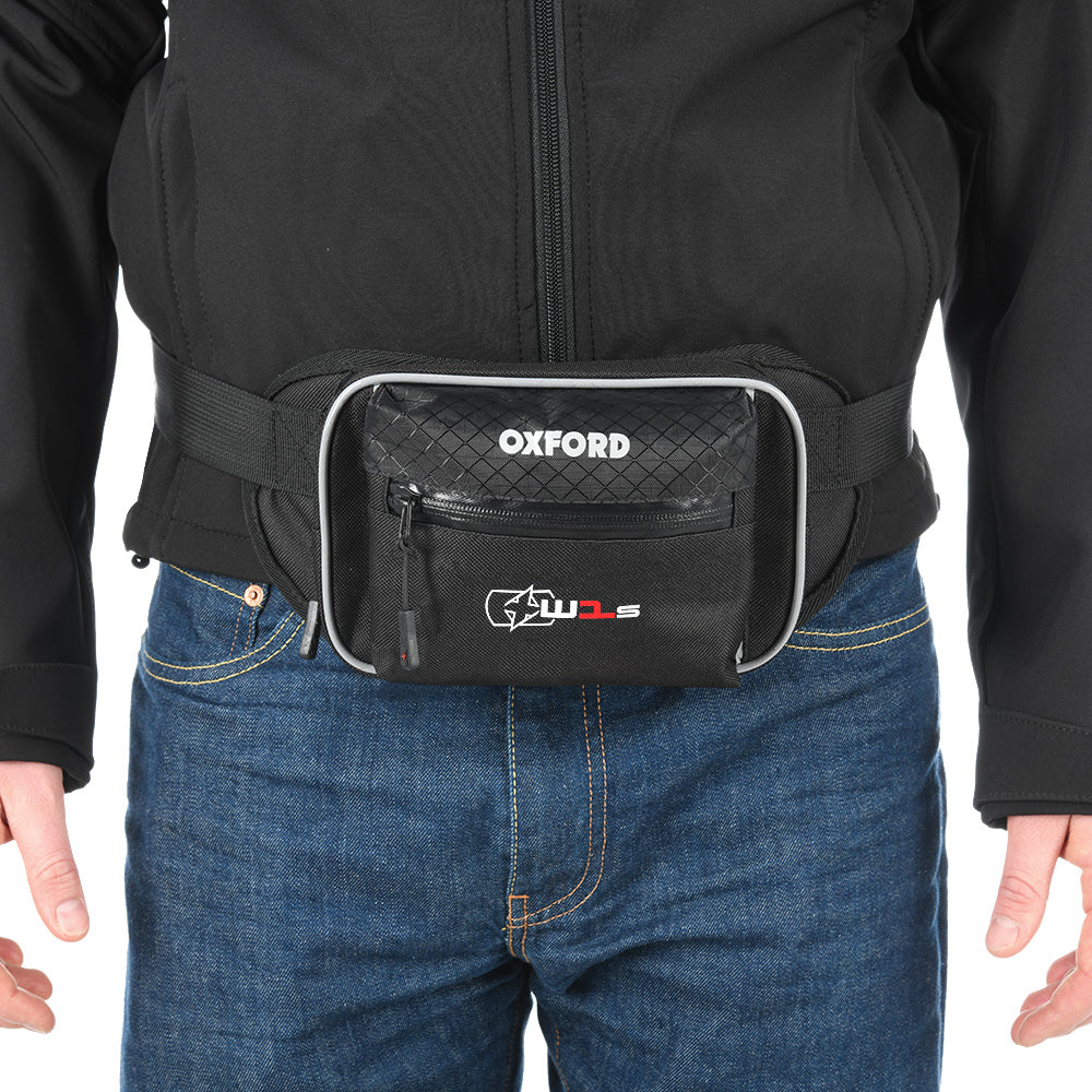 Oxford XW1S Waist Bag Black - 1.5 Litres