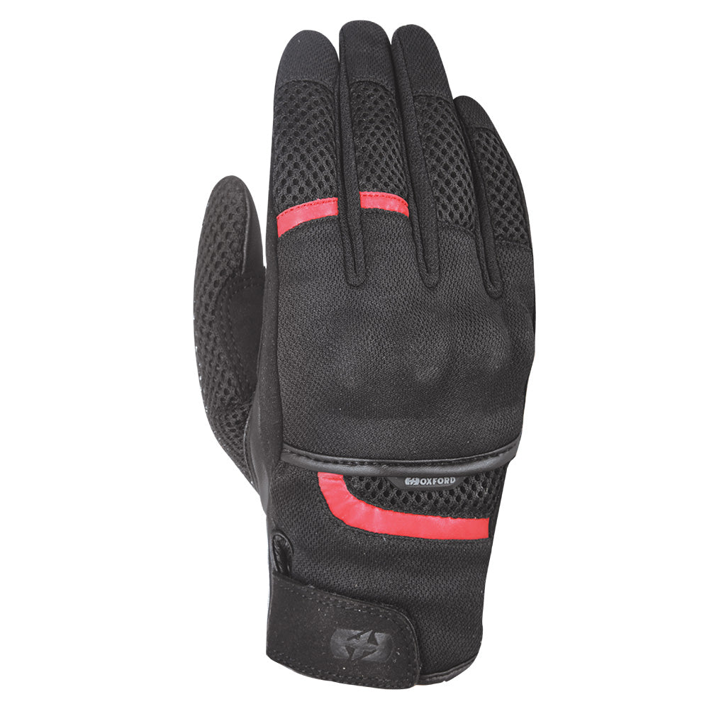 Oxford Brisbane Air Short Summer Gloves Tech Black