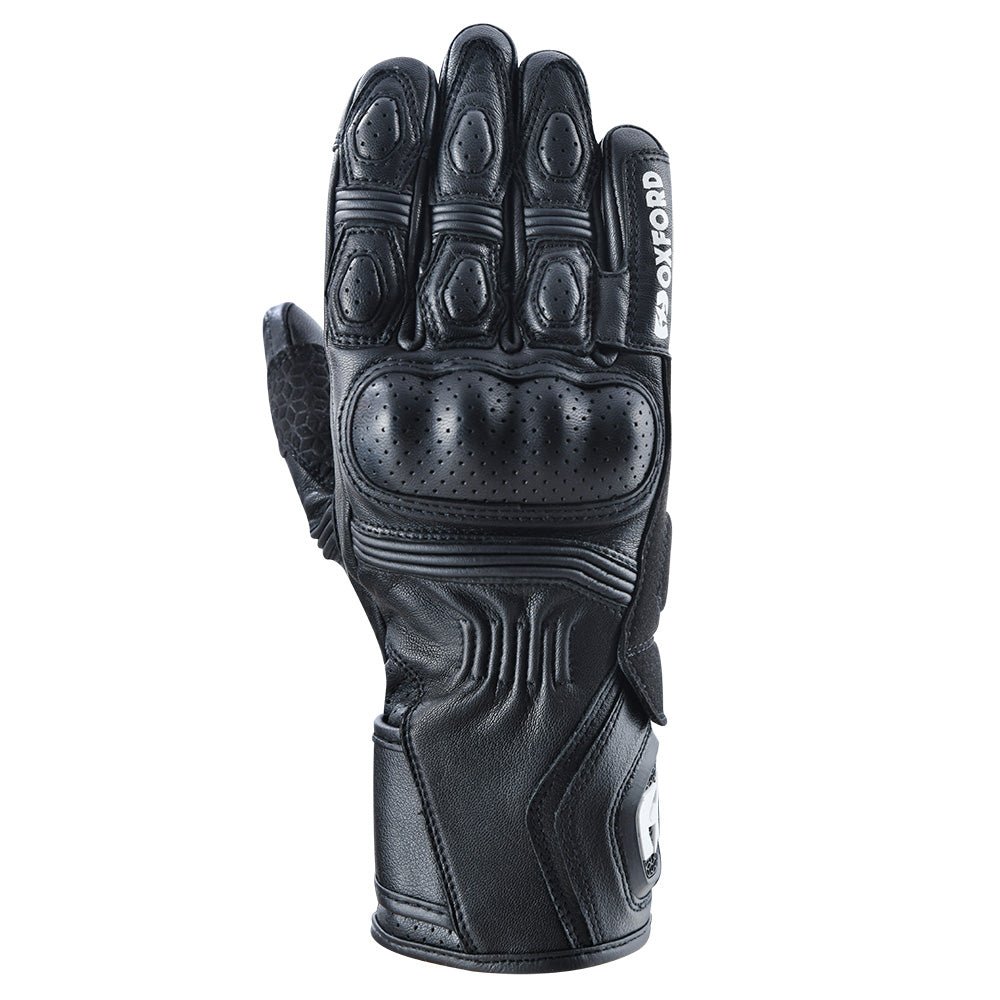 Oxford RP-5 2.0 Leather Gloves Black