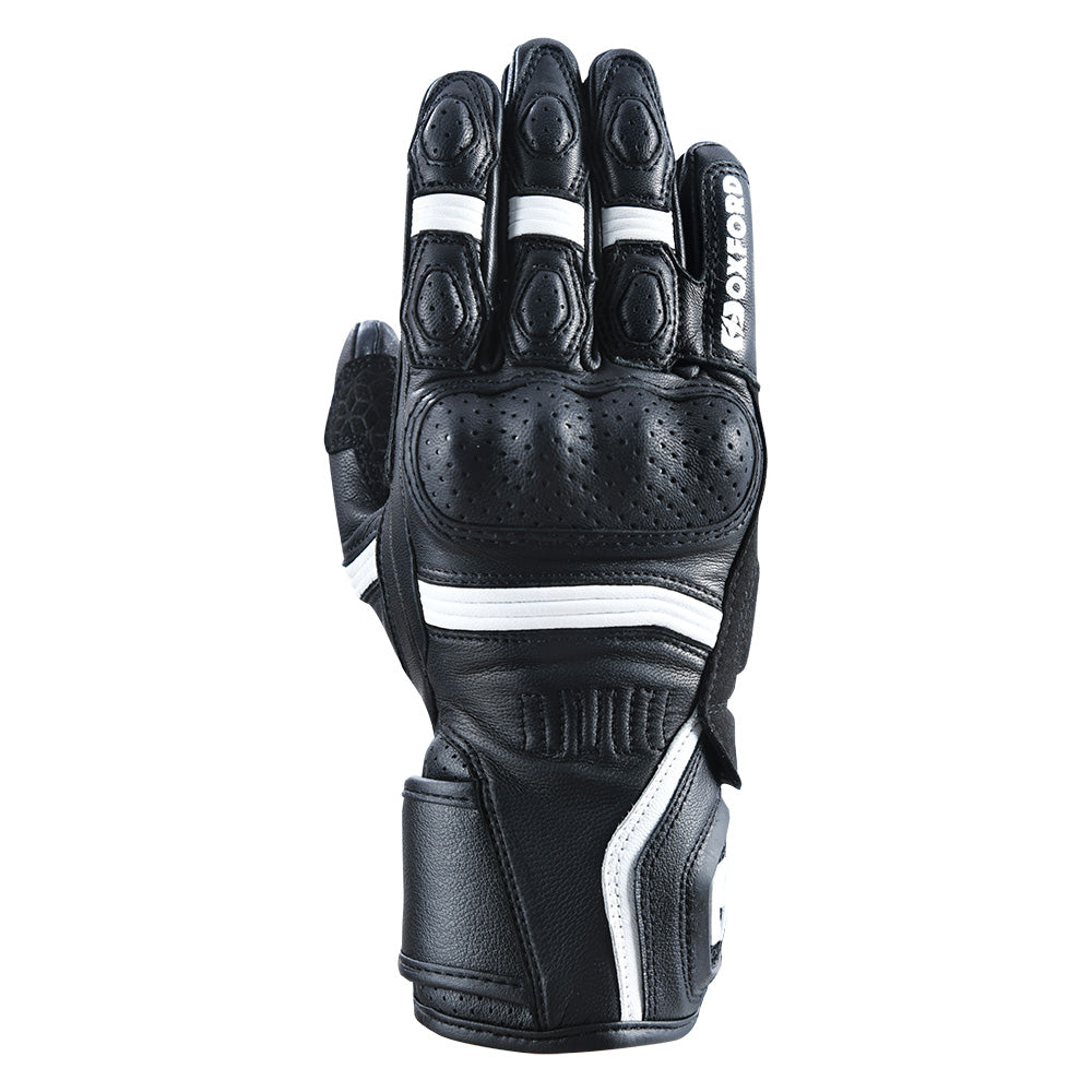 Oxford RP-5 2.0 Leather Gloves Black / White