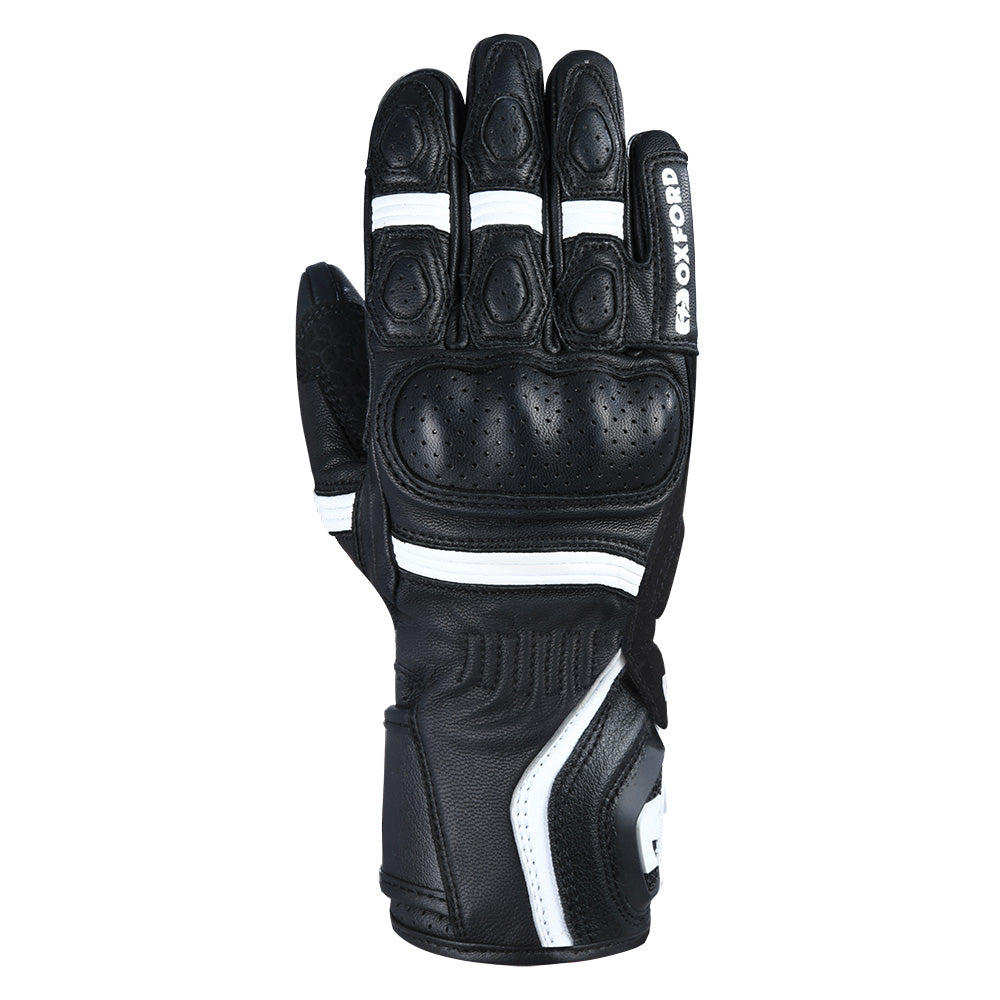 Oxford RP-5 2.0 Ladies Leather Gloves Black / White