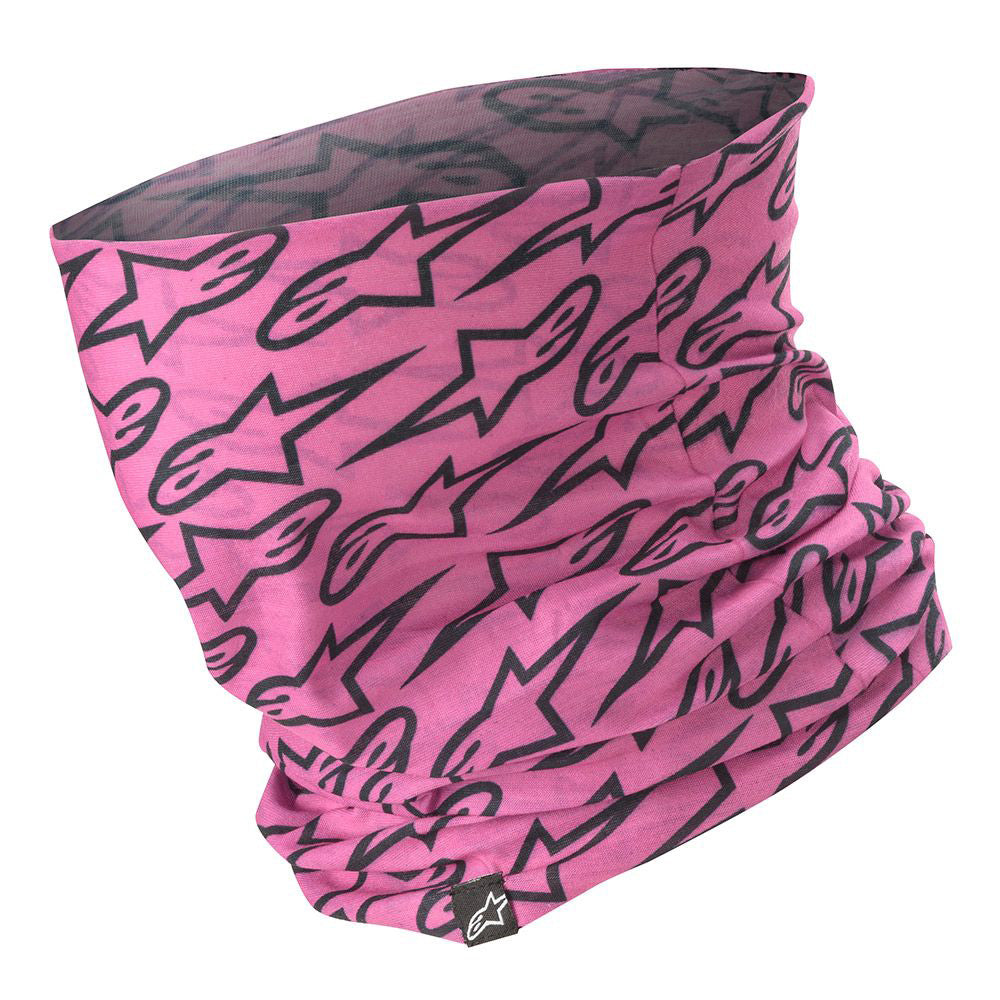 Alpinestars Astars Neck Tube Fuschia / Black