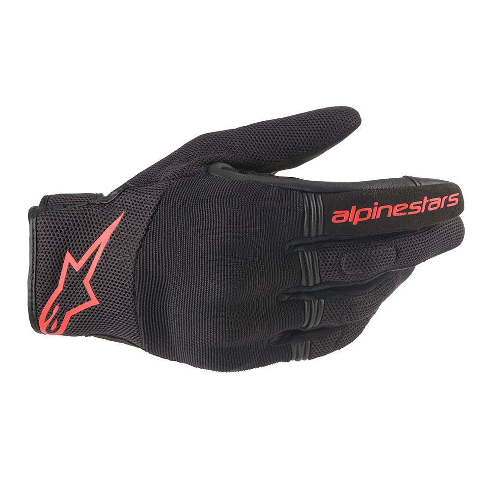 Alpinestars Copper Gloves Black / Fluo Red