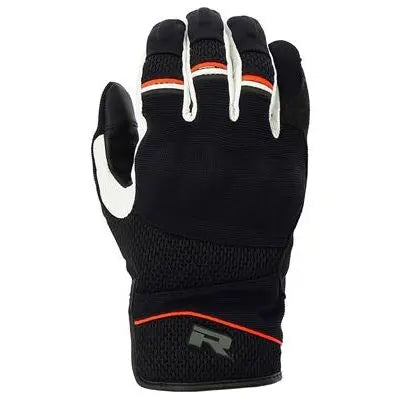 Richa Desert 2 Textile Gloves Black / White / Red - FREE UK Shipping, FREE 365 Day Returns | Moto Central