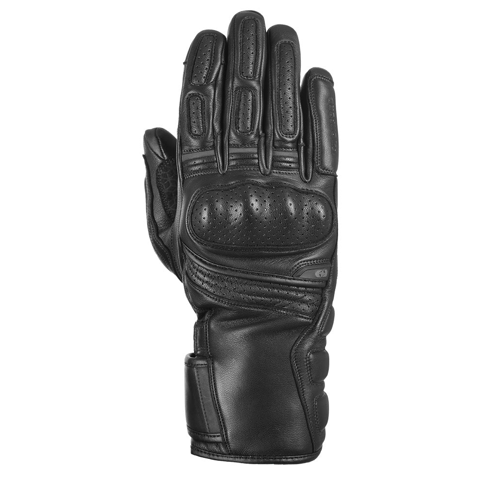 Oxford Hamilton Waterproof Leather Gloves Tech Black