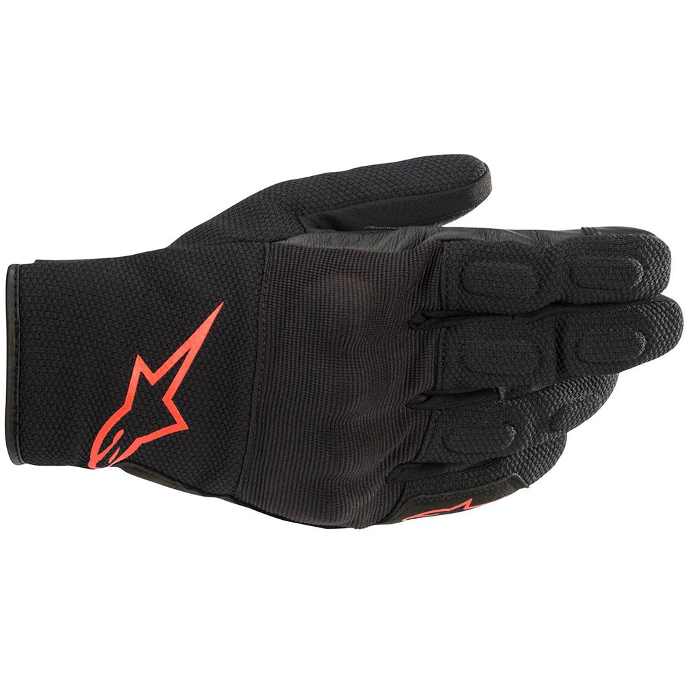 Alpinestars S Max Drystar Gloves Black / Fluo Red